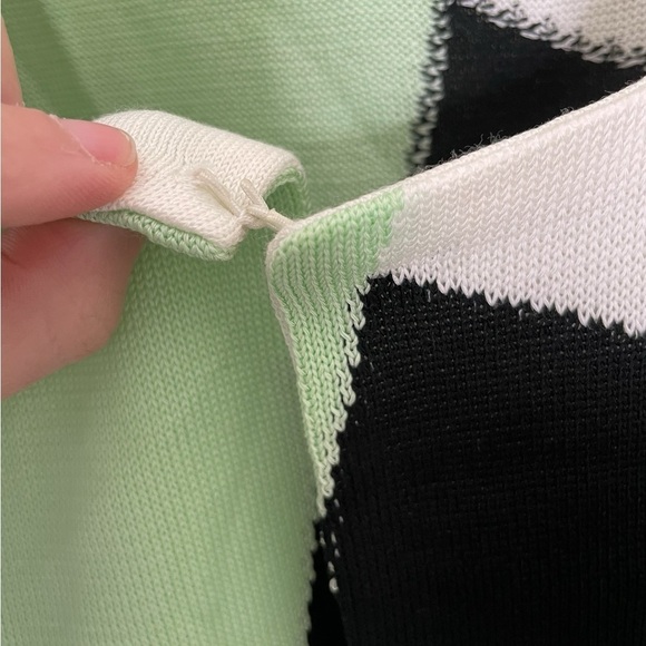 Ming Wang Geometric Sweater Small - Picture 3 of 9